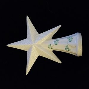 Belleek Christmas Tree Star